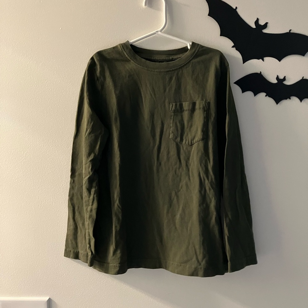 Boys Long Sleeve Shirt Joe Fresh Size Medium (7/8)